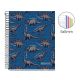 MIQUELRIUS Sveska A5 140 listova kvadratići - Wild dino - MR46857