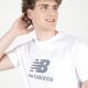 NEW BALANCE Majica kratak rukav sport essentials logo t-shirt M - MT41502-WT