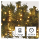 EMOS Svetlosni lanac 600 LED, 12 m WW tajmer - MTG-D4BW03