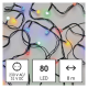 EMOS Svetlosni lanac - cherry 80 LED, 8 m multicolor MF - MTG-D5AM05