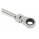 MTX Kombinovani ključ sa zglobnom račnom 14 mm , CrV čelik - MTX148669