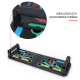 Tabla za sklekove push up LHB-003B set sa elasticnim trakama - 052560