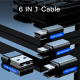 Multifunkcionalni box wireless punjač Budi 15W crni - 208858