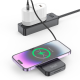 Multifunkcionalni box wireless punjač Budi Magsafe 15W 14 u 1 crni - 208859