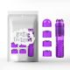 Multifunkcionalni Plasticni Vibrator THE ULTIMATE MINI MASSAGER Purple - CN-141115401