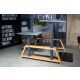 LINEA TANDEM WOOD SQUARE elektro podesivi nogari - N3equ6