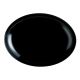 LUMINARC Steak tanjir 30x26cm Friends, crna - N2177