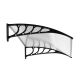 MODERNHOME Nadstrešnica za ulazna vrata 150x100cm - AW-017C 150X100