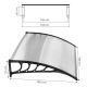 MODERNHOME Nadstrešnica za ulazna vrata 150x100cm - AW-017C 150X100