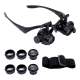 Naocare za uvelicavanje sa led svetlom 10X 15X 20X 25X - 122165