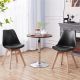 BOLZZ Napoli set 4 stolice black - BOLNAPCHABLCKS