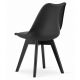MODERNHOME Napoli set 4 stolice double black - 3706_4-MARK-AT
