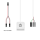 Naponski Power ON/OFF prekidac JWD beli - 220366
