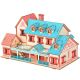 3d drvena eko puzzle - NARAT VILA - 87-1-1-1