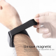 Narukvica metalik za Apple watch 42mm crna - 85343