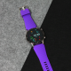 Narukvica relief za smart watch 22mm tamno ljubicasta - 201707-1