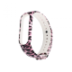 Narukvica za smart watch Xiaomi Mi Band M5/M6  leopard pink - 94689-1