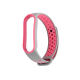Narukvica za smart watch Xiaomi Mi Band M5/M6 siva pink - 94678