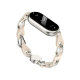 Narukvica za smart watch Xiaomi Mi Band M8/M9 metalna krem - 217325