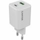CANYON Punjač CU45AC GaN 45W 1xPD 1xQC, bela - CNS-CUW45AC