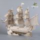 3D drvena puzla - BROD HMS VICTORY - 256-1-1-1-1