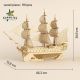 3D drvena puzla - BROD HMS VICTORY - 256-1-1-1-1