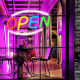 NEON svetleci reklamni znak Open - 611072