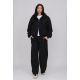 NESH Daylux - Komplet Women - Full Zip - Oversized - PC Crna - EP3256297