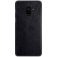 Maska za Samsung A8 Plus/ A730 (2018) crna na preklop Nillkin Qin - 022487