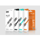 Nillkin USB kabel Plus 2u1 (Lightning/ Micro) 1,2m crni. - 009212