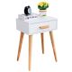 MODERNHOME Noćni stočić 1 fioka deva bela - WYJ-085 WHITE