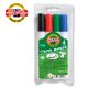 KOOH-I-NOOR Markeri za tekstil, set 1/4 - NS11690