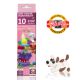 KOOH-I-NOOR Plastelin antibakterijski, set 1/10 131810 - NS13501