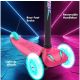 YVOLUTION Trotinet Neon Bolt roze - NS14P4-1