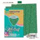 S-COOL Eva pena gliter tamno zelena, set 1/10 sc1226 - NS28556