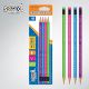 S-COOL Grafitna olovka Stars, set 1/4 sc1286 - NS28829
