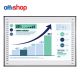 OFFISHOP Interaktivna bela tabla 90 180x112cm OF499 - NS30136