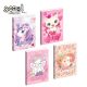 S-COOL Sveska tvrdi povez Premium A4 80 listova dikto Girls collection SC2378 - SC2378