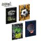 S-COOL Sveska tvrdi povez Premium A5 latajn 80 listova Boys collection - SC2382