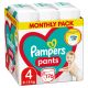 PAMPERS Pelene Pants Monthly pack S4 MSB 9-15 kg 176 kom. - NT4707