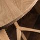 MEDA FURNITURE Drvena barska stolica Hrast ravna - HrastRavTer35