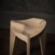 MEDA FURNITURE Hoklica Oku Ho M - hrast 45 cm - HrastM45izd