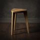 MEDA FURNITURE Hoklica Nara Hira M – hrast 45 cm - HrastL45rav
