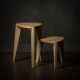 MEDA FURNITURE Stočići od drveta Hrast M (set) - StoHrastSetM