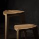 MEDA FURNITURE Stočići od drveta Hrast M (set) - StoHrastSetM