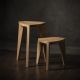 MEDA FURNITURE Stočići od drveta Hrast M (set) - StoHrastSetM