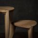MEDA FURNITURE Stočići od drveta Hrast M (set) - StoHrastSetM