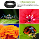 Objektiv 37mm 0.45X Ultra-wide + macro za telefon i tablet - 610511