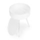 MODERNHOME Okrugli stočić sa uklonivim poklopcem - CT3022 WHITE