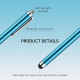 Olovka za touch screen Tip1 crvena - 605654